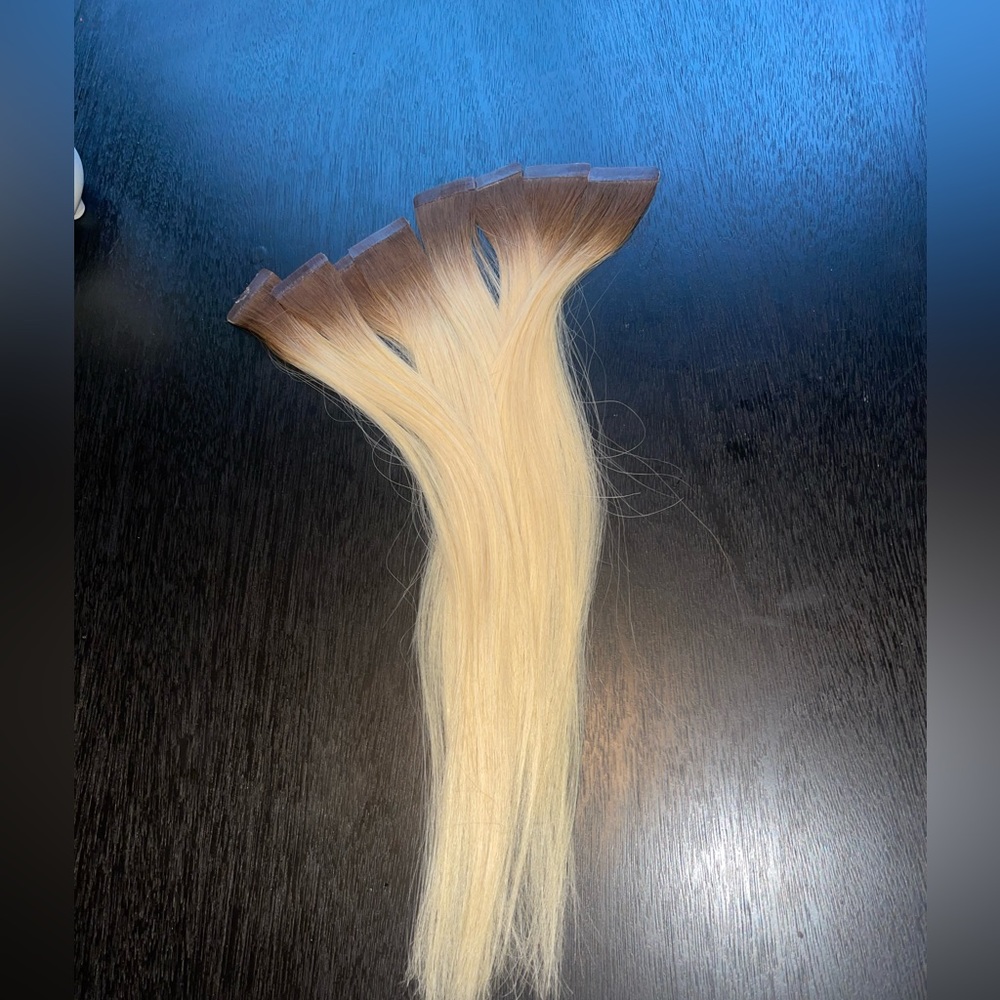 18” JZ Style Tape In Extensions - Picture 4 of 9